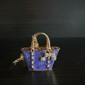 Luxury bag charm/keychain New